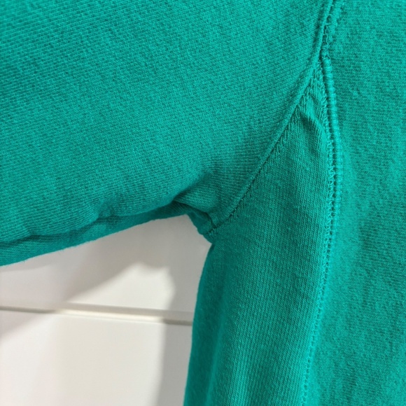 Champion reverse weave green crew neck sweatshirt size small - Picture 6 of 14